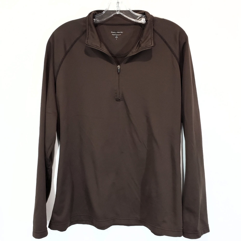Pebble Beach Performance 1/4 Zip Pullover Size M